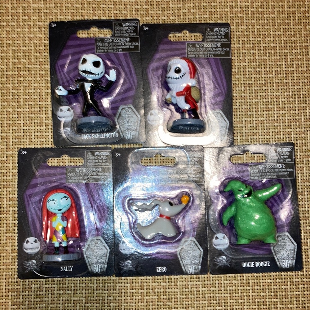 Tim Burton’s The Nightmare Before Christmas Mini Figures Collectibles Gift Set - Picture 1 of 7